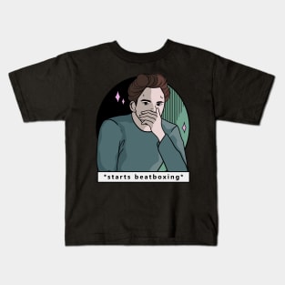 Edward Cullen Beatboxing Kids T-Shirt